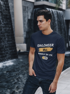 Engineer Hu. Rarely In Use. - Unisex Cotton Stretch Tee