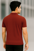 Brick Red Polo T-Shirt