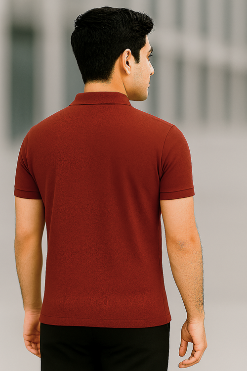 Brick Red Polo T-Shirt