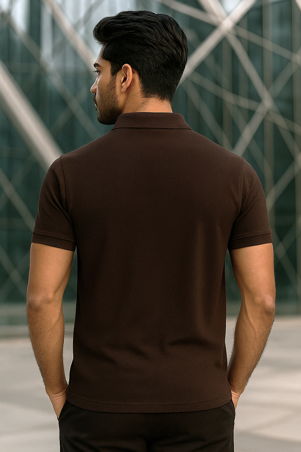 Coffee Brown Polo T-Shirt