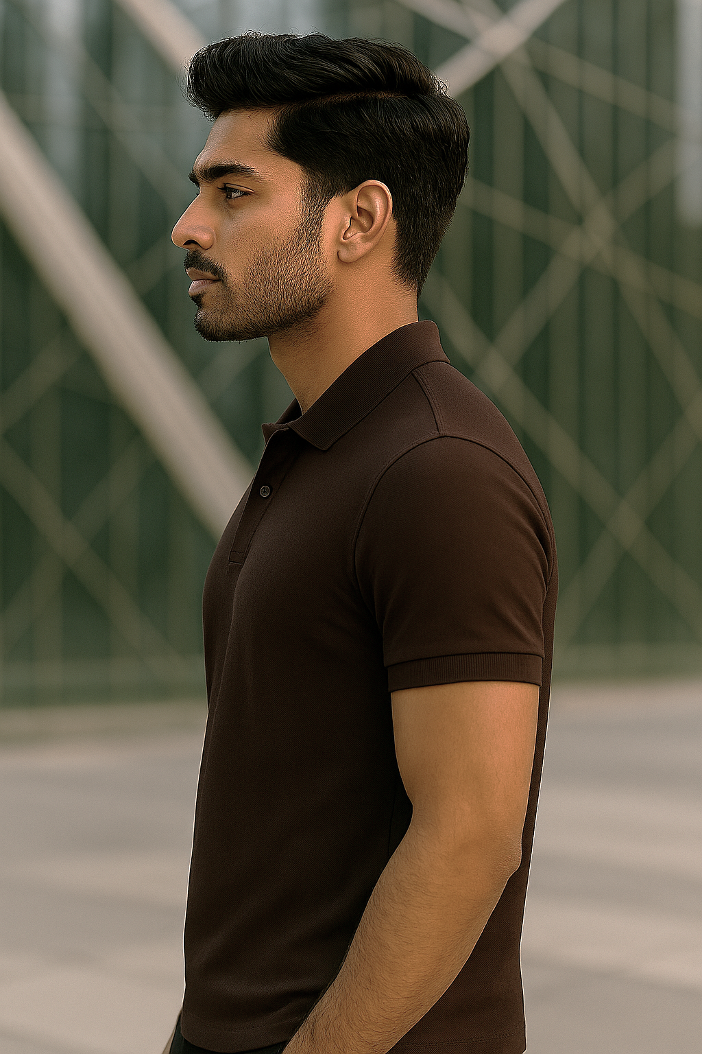 Coffee Brown Polo T-Shirt