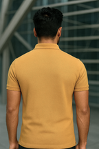 Mustard Yellow Polo T-Shirt
