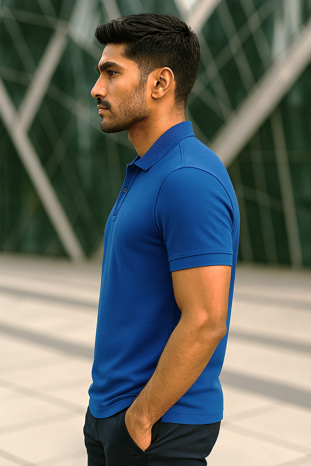 Royal Blue Polo T-Shirt