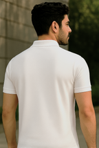 White Polo T-Shirt