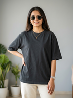 Black Unisex Oversized T-Shirt