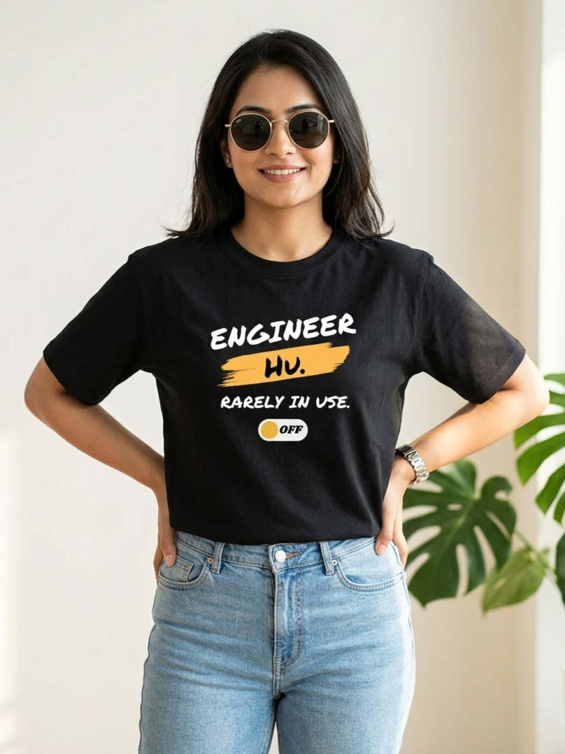 Engineer hu. Rarely in use. | Unisex T-Shirt