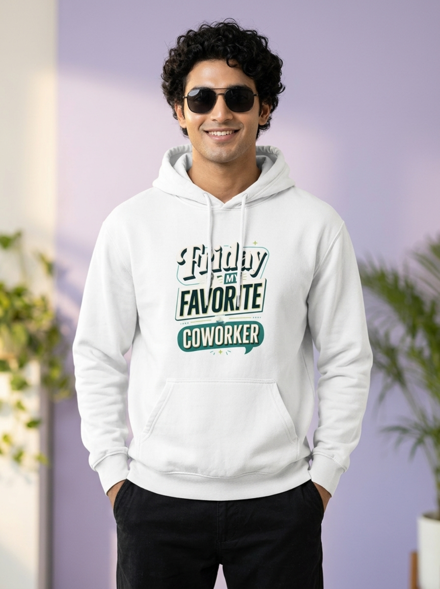 Friday is my favorite coworker | Unisex Hoodie
