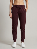 Maroon Unisex Joggers