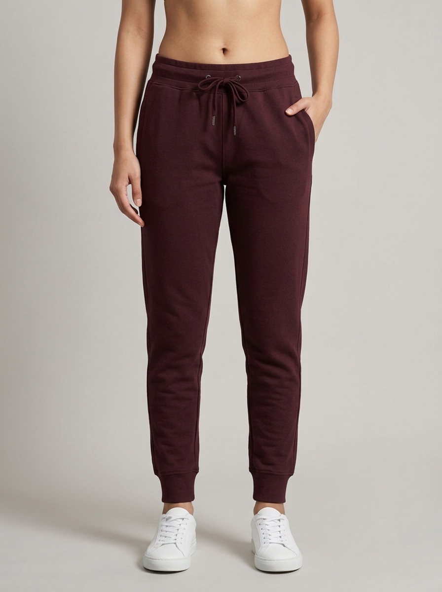 Maroon Unisex Joggers
