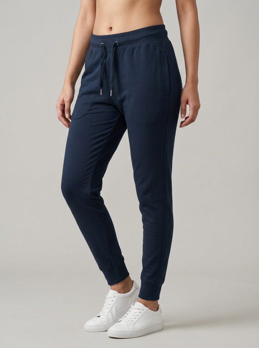 Navy Blue Unisex Joggers