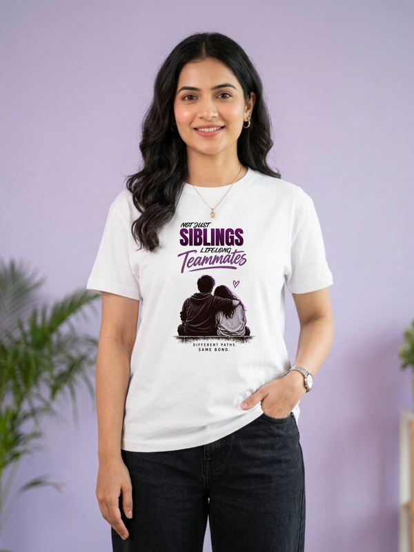 Not just siblings lifelong teammates | Unisex T-Shirt