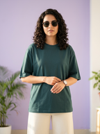 Petrol Blue Unisex Oversized T-Shirt