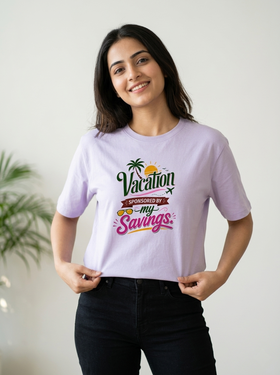 Vacation sponsored by my savings. | Unisex T-Shirt